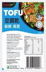 TOFU NUTRISOY (GF)(VG) x 500g