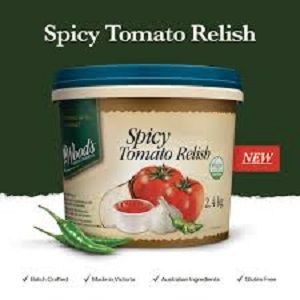 SPICY TOMATO RELISH WOODS x 2.4kg (2)