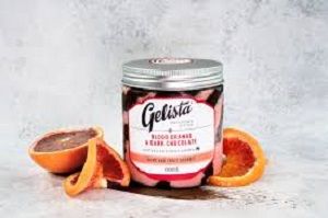 GELATI BLOOD ORANGE DARK CHOC GELISTA 570ml x 8
