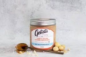 GELATI SALTED CARAMEL MACADAMIA GELISTA 570ml x 8
