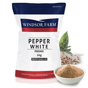 PEPPER WHITE PREMIX WINDSOR FARM x 1kg
