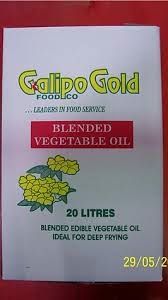 VEGETABLE OIL GALIPO GOLD BIB x 20lt