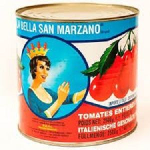 WHOLE PEEL TOMATOE LA BELLA SAN MARZANO x 2.55kg