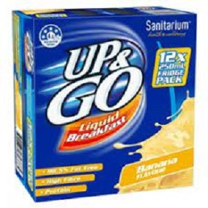 BANANA UP GO SANITARIUM 250ml x 12