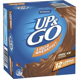 CHOC ICE UP GO SANITARIUM 250ml x 12