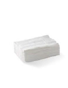 1ply COMPACT DISP NAPKIN WHITE BIOPAK x 250 (20)