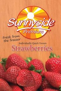 STRAWBERRIES FROZEN IQF SUNNYSIDE x 1kg (12)