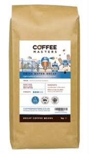 DECAFFEINATED BEANS SWISS WATER COFFEX x 1kg