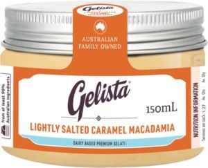 GELATI SALTED CARAMEL MAC GELISTA (GF) 150ml x 12
