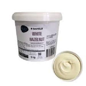 BAKELS WHITE HAZELNUT SPREAD x 6kg