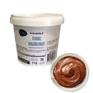 BAKELS CHOC HAZELNUT SPREAD x 6kg