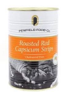 ROASTED RED CAPSICUM STRIPS PENFIELD (GF)(V) 4.2kg
