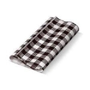 BLACK WHITE CHECK GREASEPROOF 380 x 300nn x 800