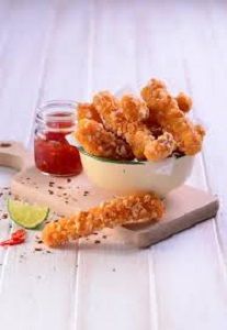 CHILLI SQUID STRIPS PAC WEST x 1kg  (3)