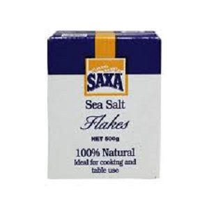 SAXA SEA SALT FLAKES x 500g (6)
