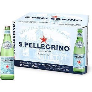 SPARKLING WATER SAN PELLEGRINO GLASS 500ml x 24