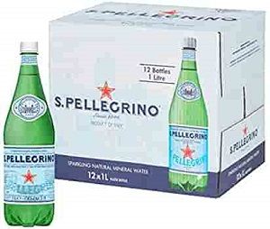 SPARKLING WATER SAN PELLEGRINO GLASS 1lt x 12