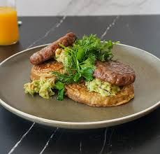 BREAKFAST BEEF PATTY PAR COOKED ANGEL BAY (H) 50g x 80