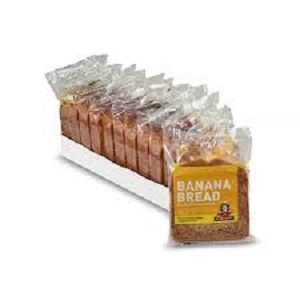IND WRAPPED BANANA BREAD SLICE MAMA KAZ 140g x 26