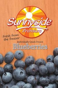 BLUEBERRIES FROZEN IQF SUNNYSIDE x 1kg (12)