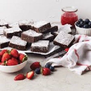 SLEE CHOC FUDGE BROWNIE SLICE TRAY 1.05kg x (6)