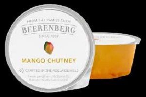 BEERENBERG MANGO CHUTNEY PORTION STERLING x 45g (40)