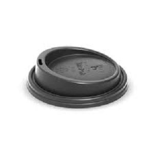 LID BLACK SUIT BIOPAK CUP 8,12,16 PLA 90mm x 50 (20)