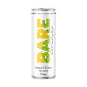 BARE LEMON LIME DRINK CAN 355ml x 24