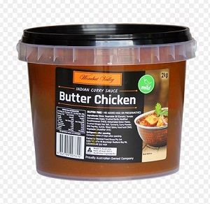 BUTTER CHICKEN SIM/ SAUCE WOMBAT VALLEY x 2kg