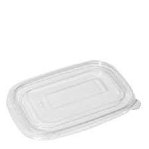 LID SUIT 500-1000ml CLEAR ANTIFOG RECT ENVIRO x 50 (6)