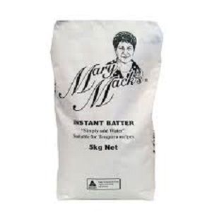 INSTANT BATTER MIX MARY MACKS x 5kg