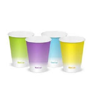 20oz COLOURED COLD PAPER CUP BIOPAK 90mm x 50 (20)