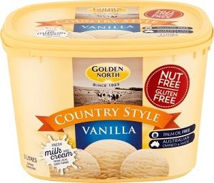 2lt GNORTH CSTYLE VANILLA ICECREAM GFREE 6x2lt