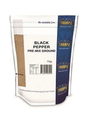 TRUMPS BLACK GROUND PREMIX PEPPER x 1kg (6)