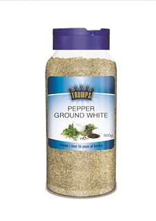 WHITE PEPPER GROUND TRUMPS x 500g (6)