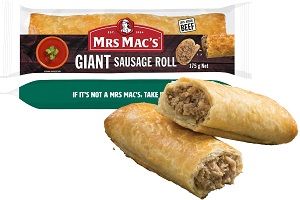 GIANT SAUSAGE ROLL MMAC 175g x 25