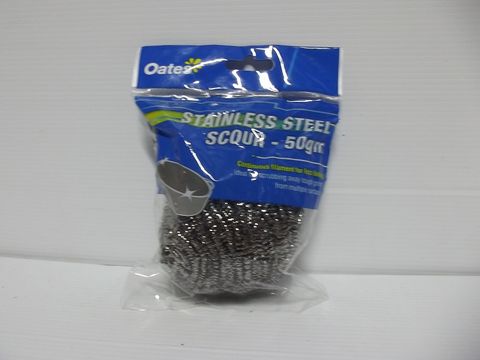 STAINLESS STEEL SCOURER x 50g (48)