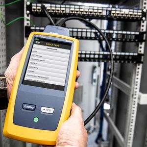 Value of an Australian Structured Cabling Manufacturer being in the Fluke Tester?