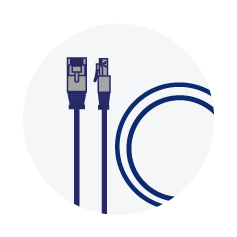 Cat6A SFTP 34AWG Leads - LSZH