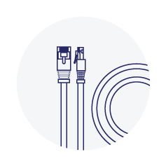 Cat6A UTP 26AWG Leads - LSZH