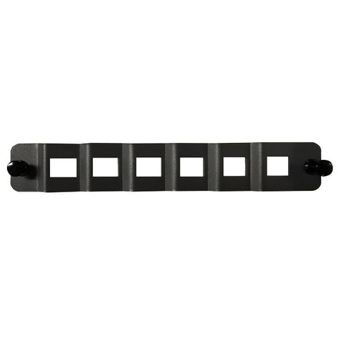 Angled 6 Port LC Duplex / SC Simplex Adaptor Plate