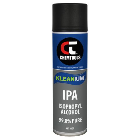 CHEMTOOLS Kleanium™ 99.8% Pure IPA Isopropyl Alcohol - 300g Aerosol **PICK UP ONLY**