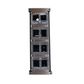 8 Port Unloaded Keystone DIN Rail Enclosure, Shielded