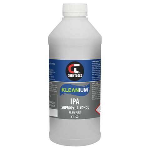 CHEMTOOLS Kleanium™ 99.8% Pure IPA Isopropyl Alcohol - 1L Bottle **PICK UP ONLY**