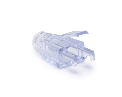 Platinum Tools EZ-RJ45 Strain Relief Boots, Clear Clamshell