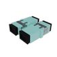 Fibre Adaptor, SC Simplex OM3/4 (Aqua) - Flangeless