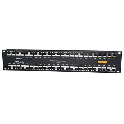 Novaris Cat6 Surge Protector - 24 Port