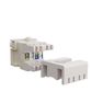 Cat6 RJ-45 UTP Wall Plate Jack. White, 24pc Pack