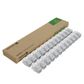 Cat6 RJ-45 UTP Keystone Jack. White, 180 degrees, 24pc Pack