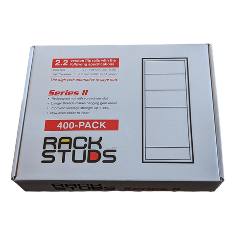 Rackstuds 400pc Pack, Maroon Studs